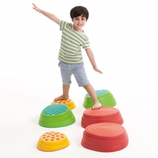Weplay Rainbow River Stones Set - Pack of 6
